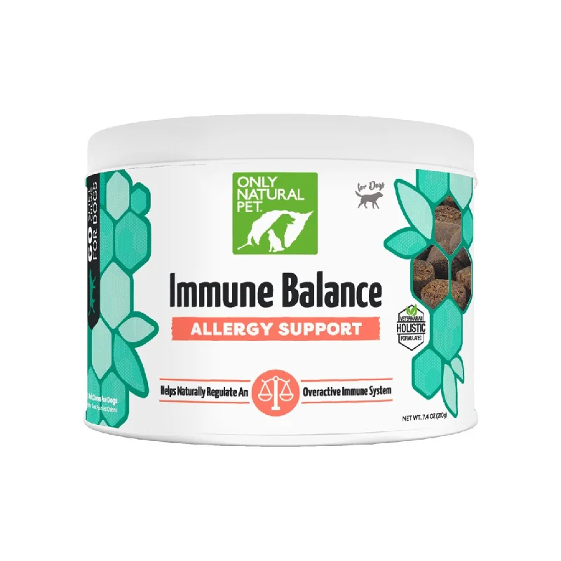 Only Natural Pet Immune Balance Allergy Support Soft Chews for Dogs