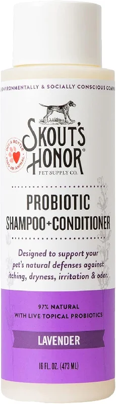 Skout Probiotic Shampoo & Conditioner - Lavender : 16 oz