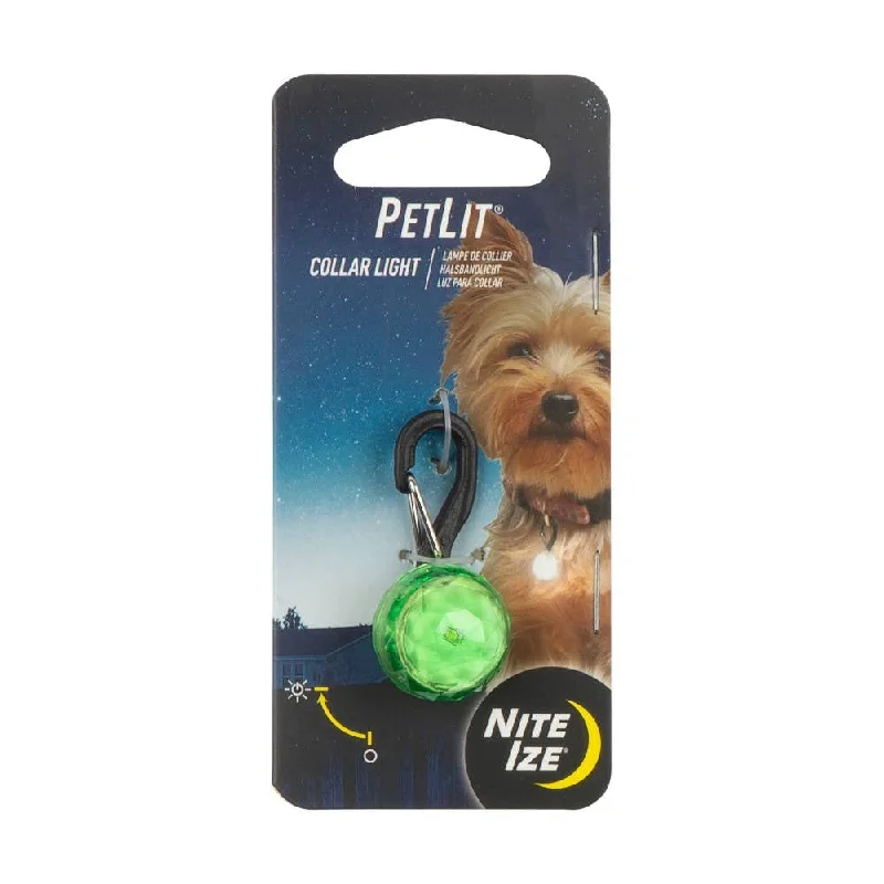 Nite Ize PetLit Collar Light - Lime Jewel