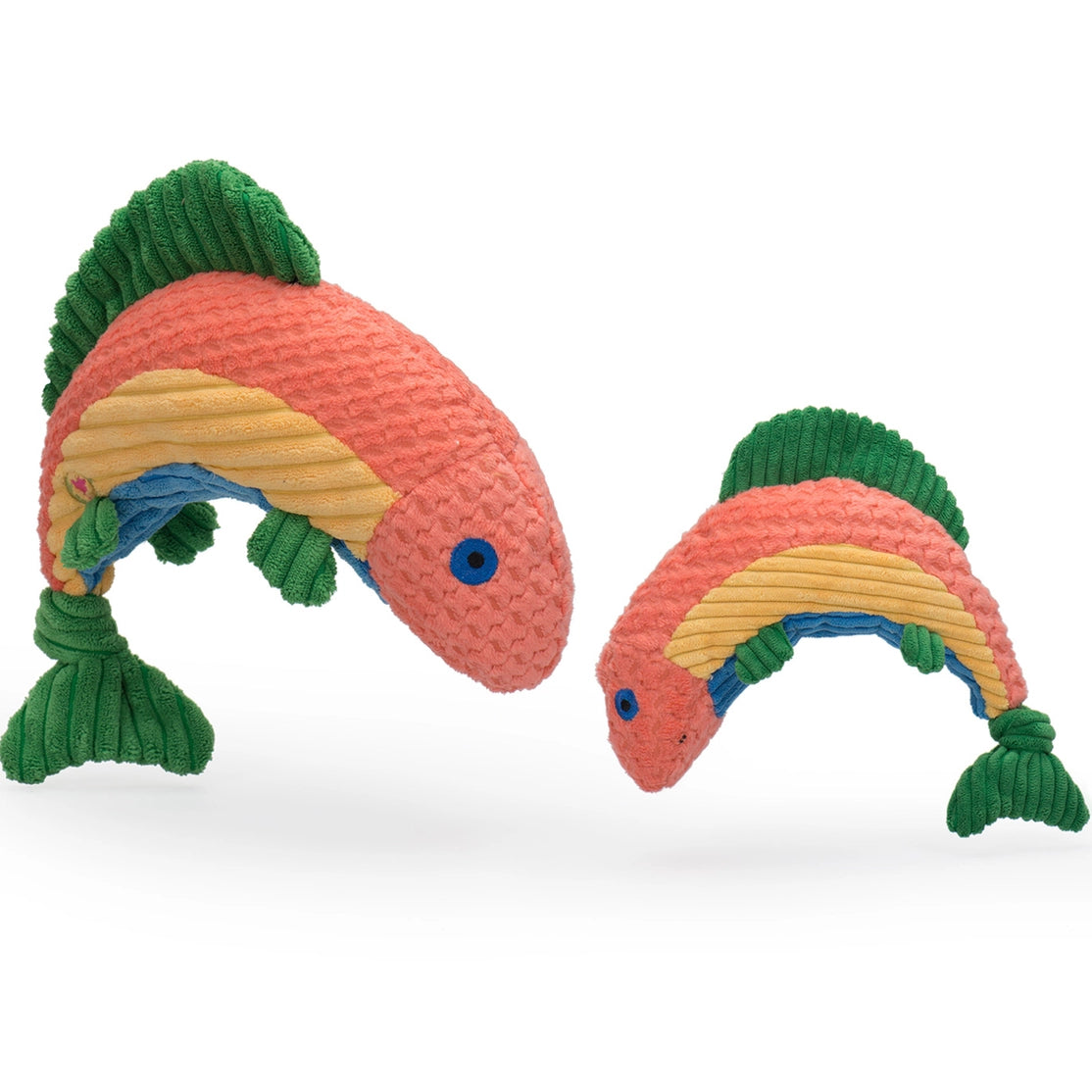 Hugglehounds Rainbow Trout Dog Toy Large 12"