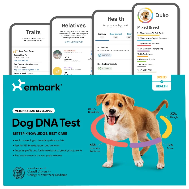 Embark: Breed + Health Kit - Dog DNA Test