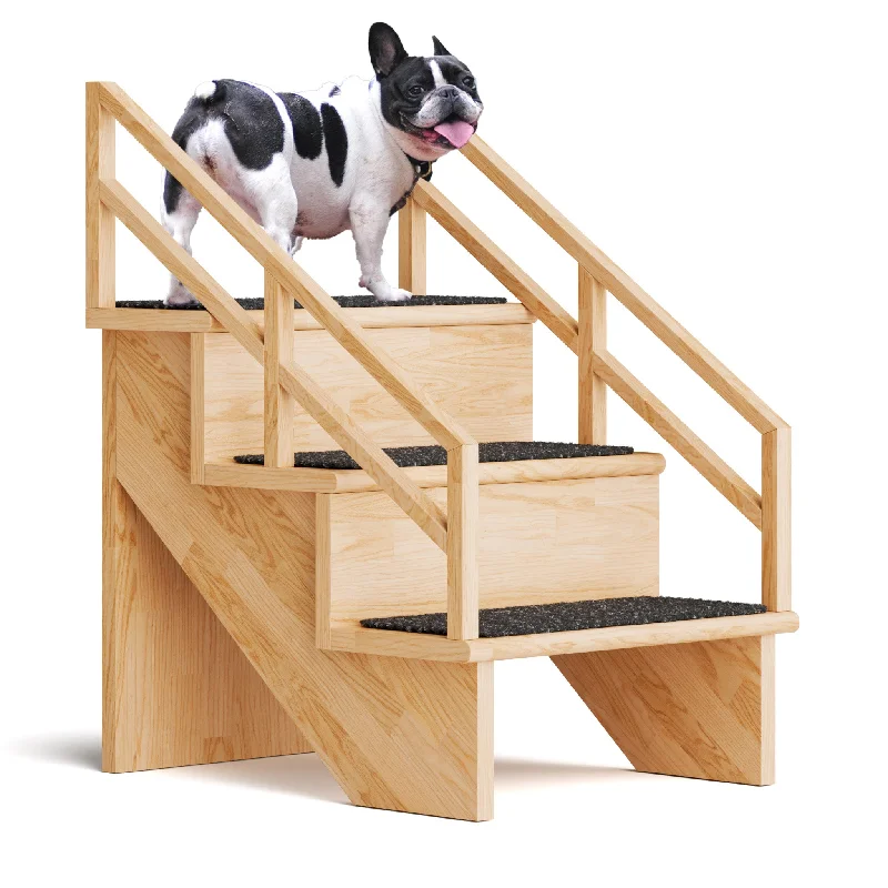 Gentle Rise Pet Steps - 3 Step Dog Stairs