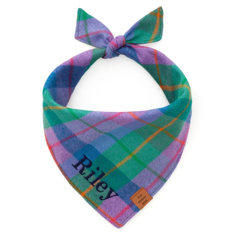 Fable Plaid Flannel Dog Bandana