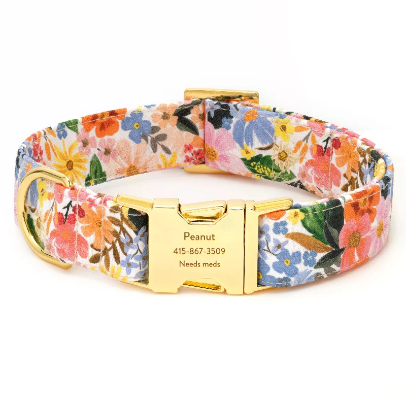 Rifle Paper Co. x TFD Marguerite Dog Collar