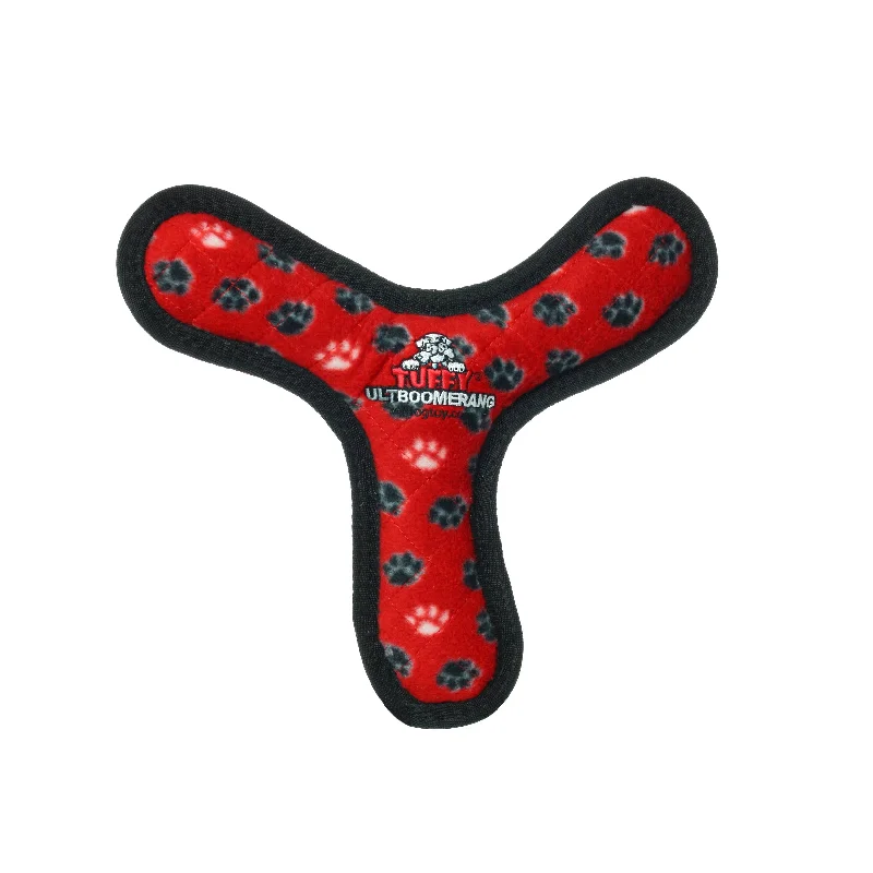 Tuffy Ultimate Boomerang - Red Paw