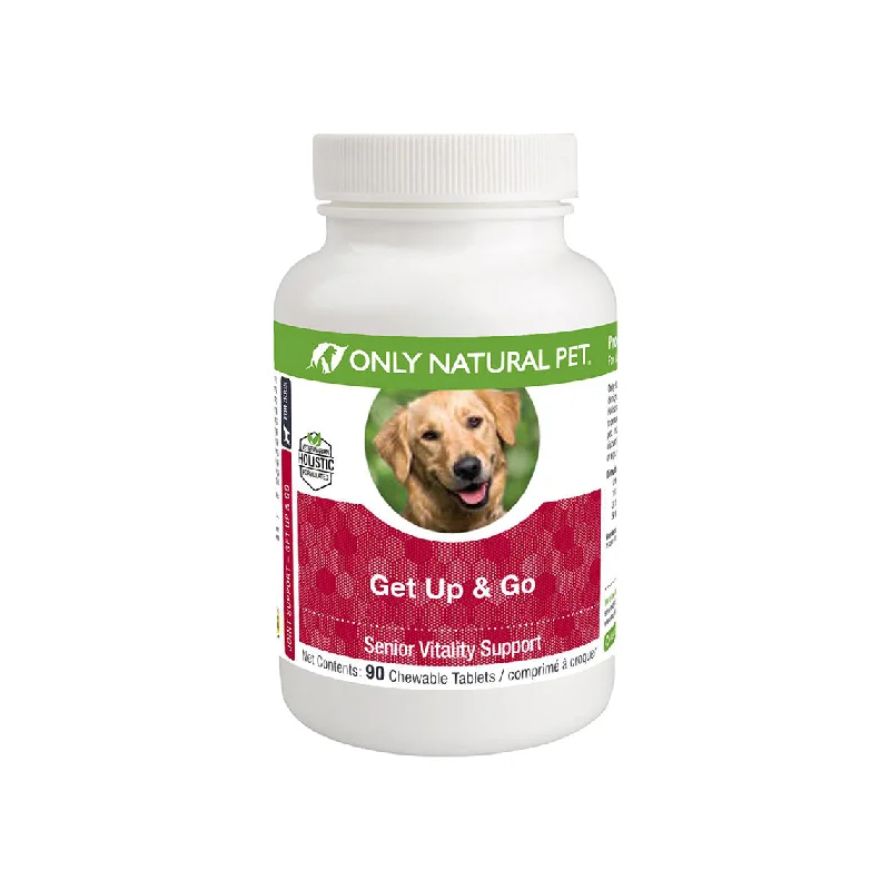 Only Natural Pet Get Up & Go Joint Support Supplement Chewable  Tablets for Dogs