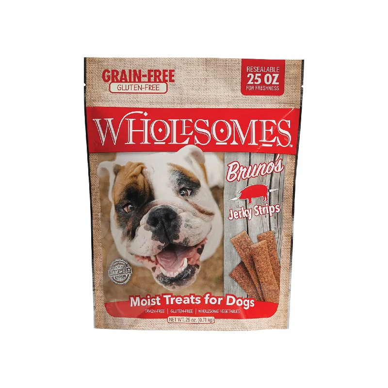 Wholesomes Jerky Strips Grain Free Dog Treats