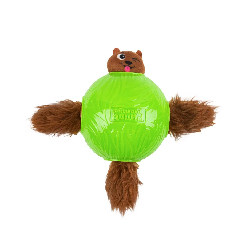 Nina Ottosson Snuffle N' Treat Ball TNT Dog Puzzle Toy Green