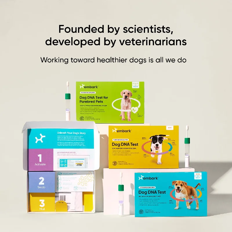 Embark dog DNA test kits