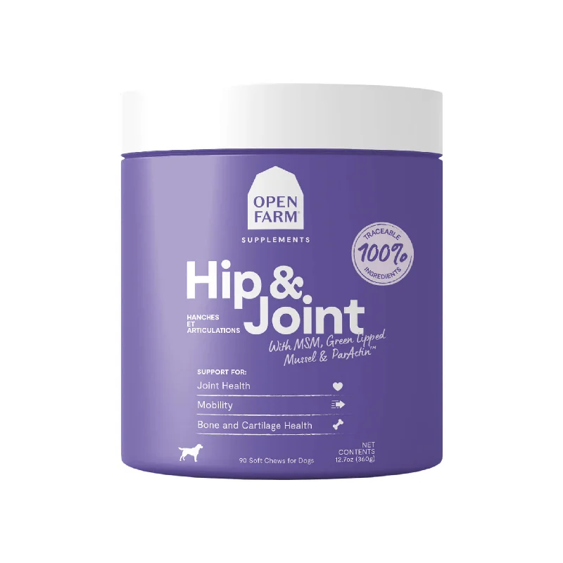 Open Farm Hip & Joint Soft Chews for Dogs