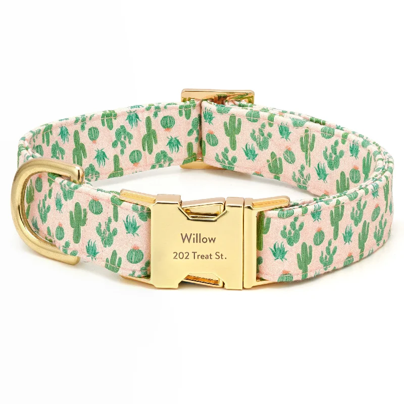 Desert Cactus Dog Collar