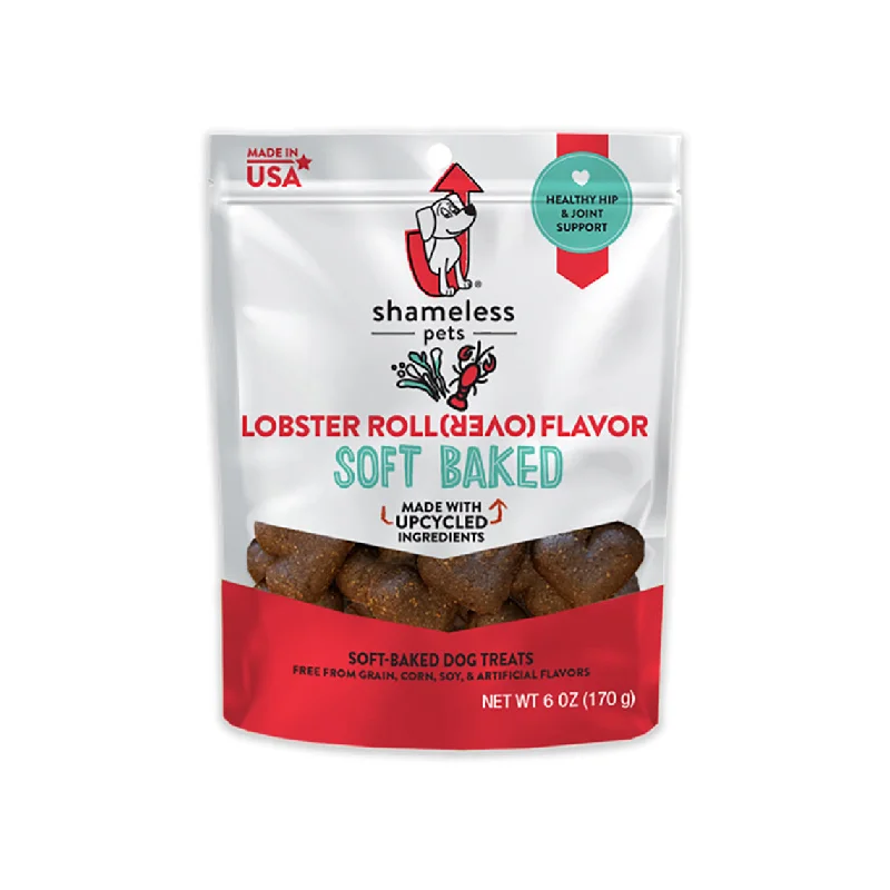 Shameless Pets Lobster Rollover Soft Baked Dog Treat