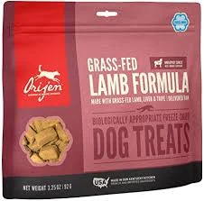 Orijen Freeze Dried Dog Treat-Grain Free  Lamb : 3.25 oz