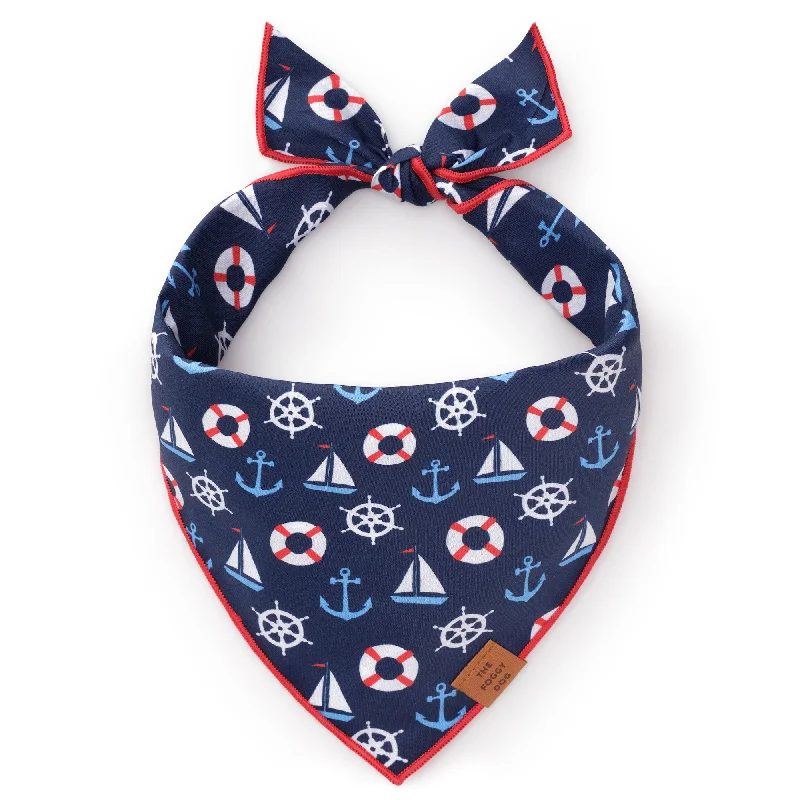 Sail Away Dog Bandana