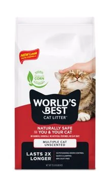 World's Best Cat Litter-Multi Cat : 15 LB