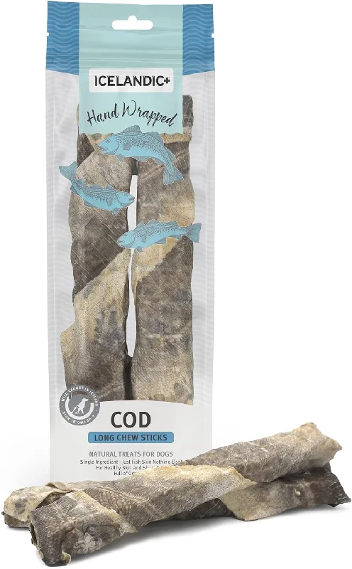 Icelandic Cod Stick Dog Chew - 2 PK