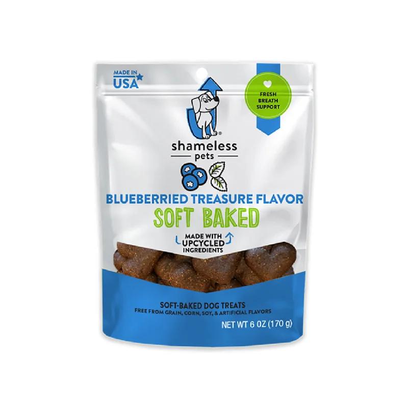 Shameless Pets Blueberried Treasure Soft Baked Dog  Treat