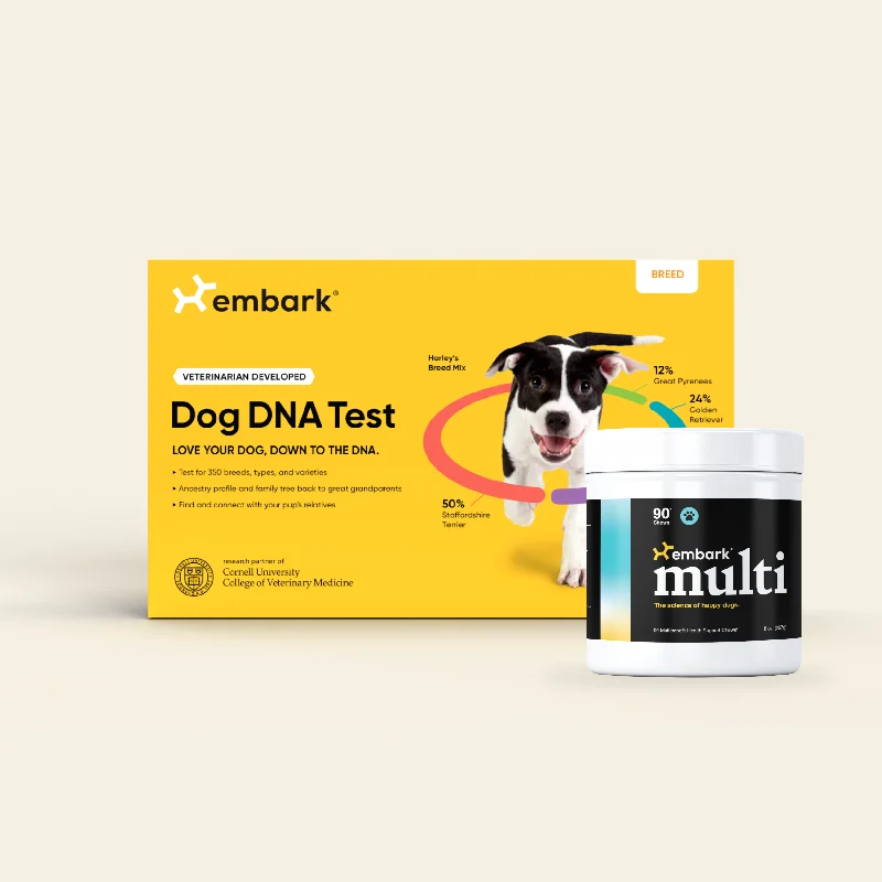 Breed ID Test and Multi Supplement Bundle