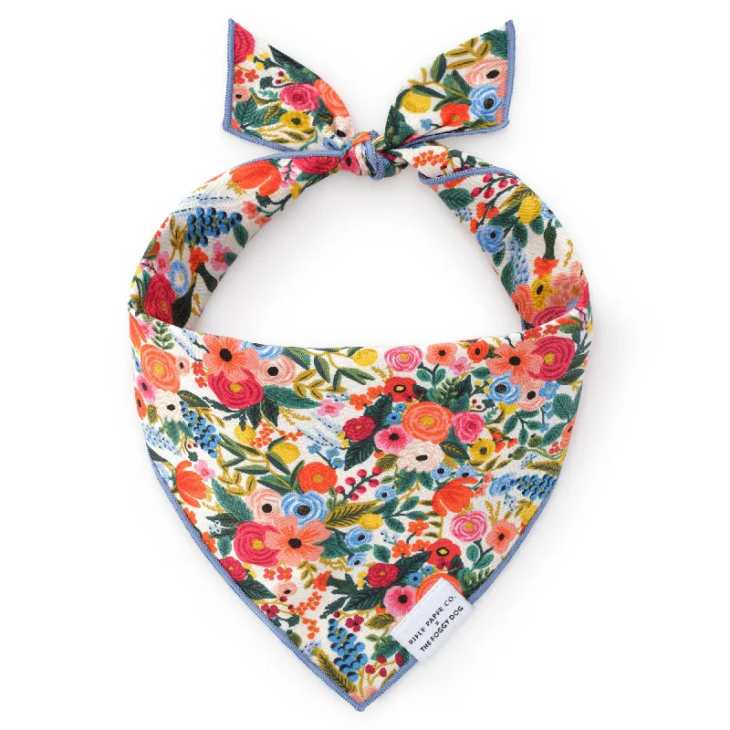 Rifle Paper Co. x TFD Garden Party Dog Bandana