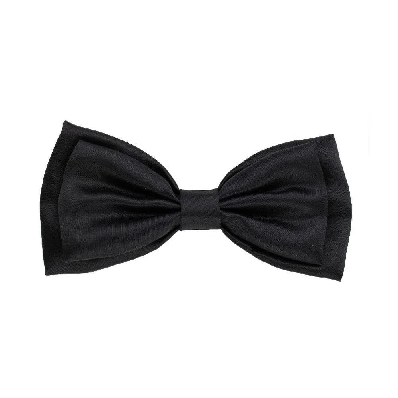 Huxley & Kent - H&K Bow Tie Black Satin