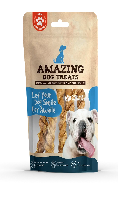 Lamb Bully Sticks Twists - 8-10 Inch