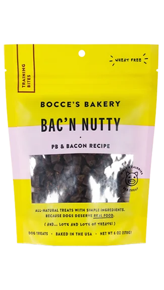 Bocce's Bakery Training Bites: Bac' N Nutty