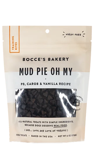 Bocce's Bakery Training Bites: Mud Pie Oh My