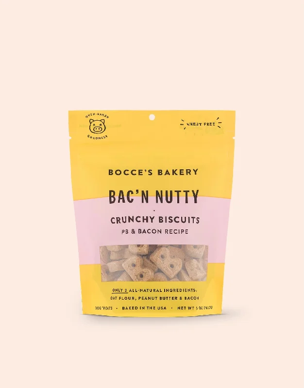 Bocce's Bakery - Bac'n Nutty PB & Bacon Crunchy Biscuits