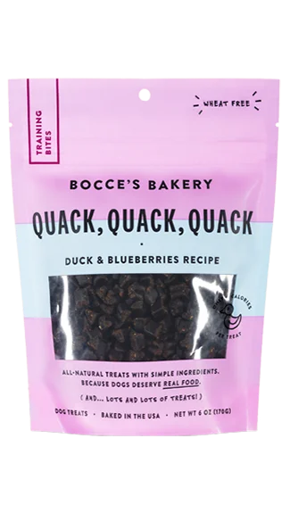 Bocce's Bakery Training Bites: Quack, Quack, Quack