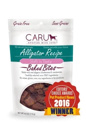 Caru Alligator Recipie Soft 'n Tasty Baked Bites 3.75oz