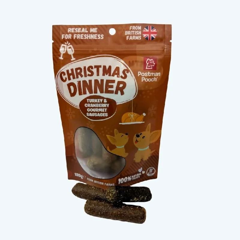 Christmas Dinner - Turkey & Cranberry Gourmet Sausages