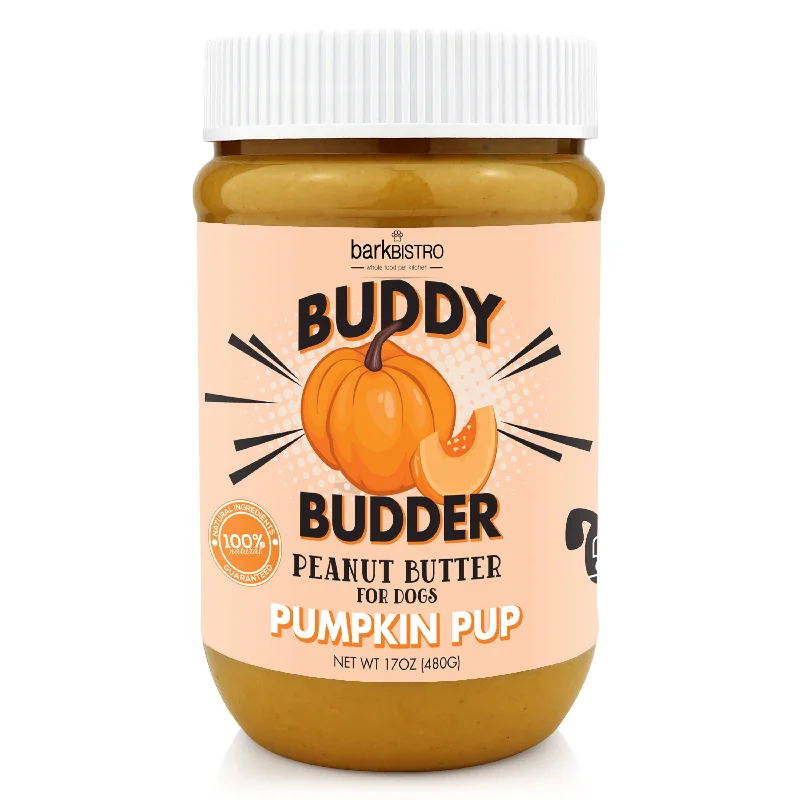 Dog Peanut Butter Pumpkin Pup Buddy Budder: 17oz.