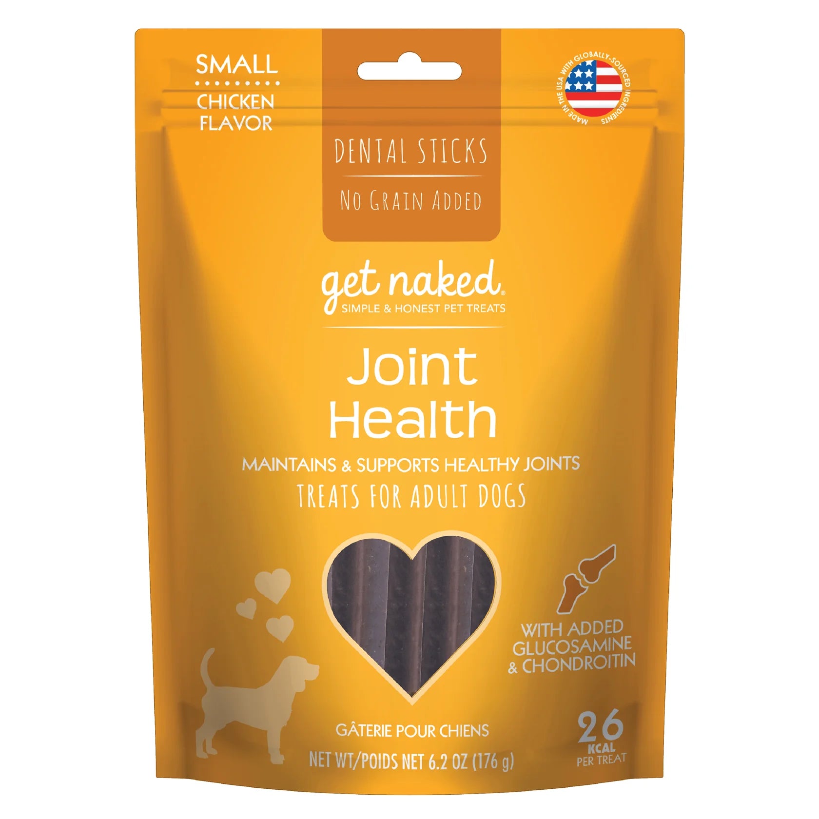 Get Naked - Grain-Free Dental Sticks - Joint Health