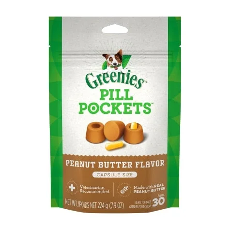 Greenies Peanut Butter Flavour Pill Pockets for Dogs