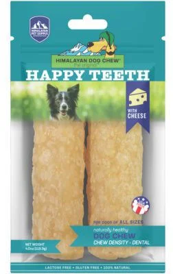 Himalayan Dog Chew Happy Teeth Cheese Large