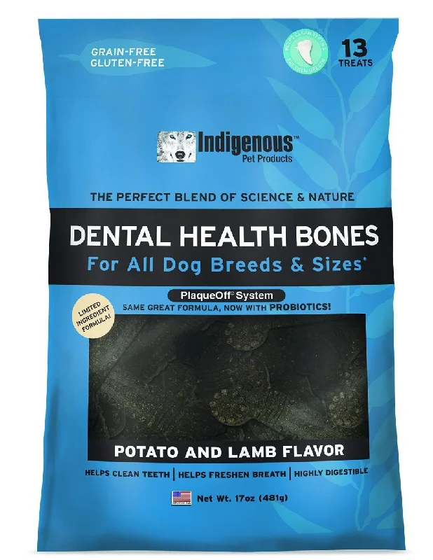 Indigenous - Dental Health Bones - Potato and Lamb Flavour