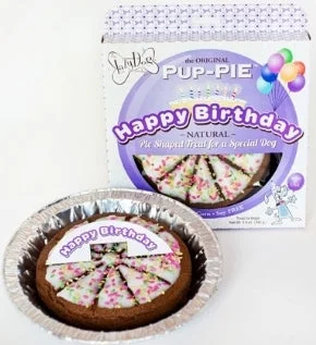 Lazy Dog The Original 6" Pup-Pie™ Happy Birthday for a Special Dog