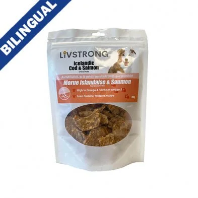 Livstrong Icelandic Cod & Salmon 80 g