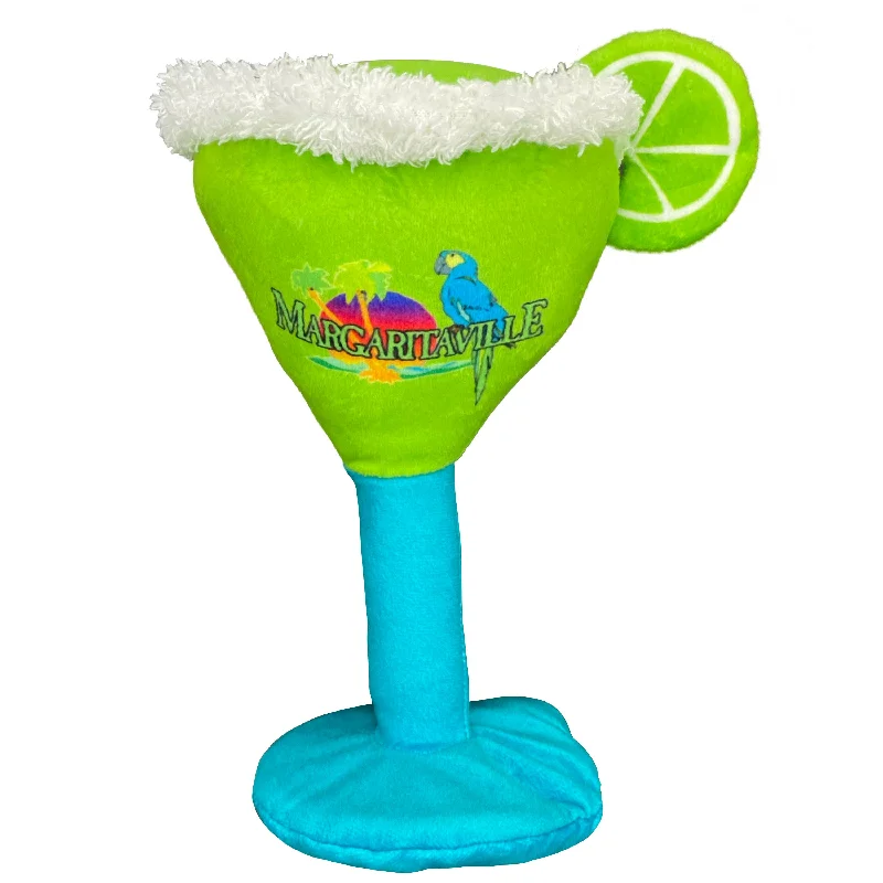 Multipet Margaritaville® Margarita Glass Plush Dog Toy 8"