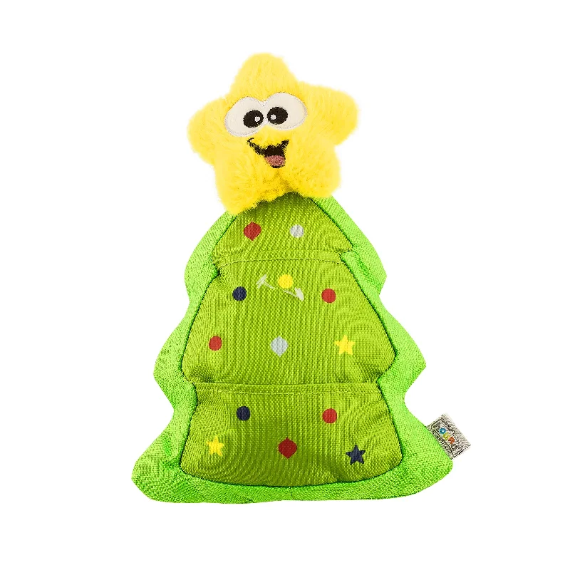 Nina Ottosson Puzzle Palz Christmas Tree Interactive Dog Toy