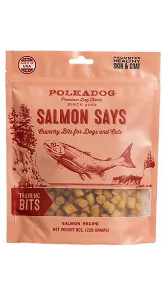 Polkadog Training Bits: Salmon Says