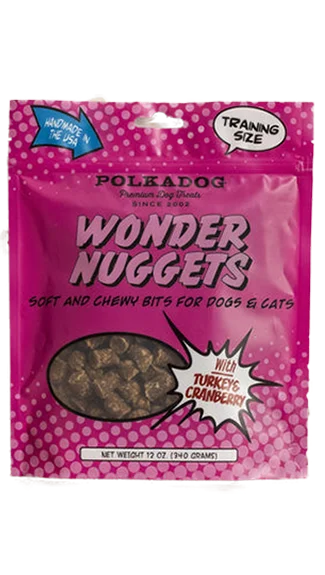 Polkadog Wonder Nuggets: Turkey & Cranberry