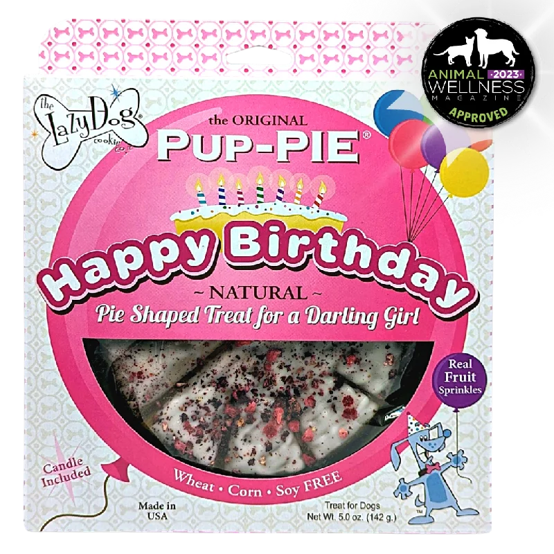 Pup-PIE Happy Birthday Pie for a Darling Girl