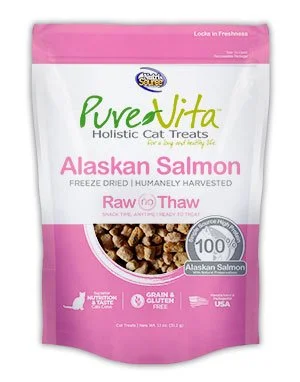 Pure Vita Freeze Dried Alaskan Salmon Delights for Cats