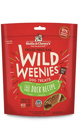 Stella & Chewy's Wild Weenies: Cage-Free Duck Recipe