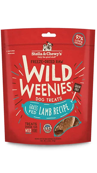 Stella & Chewy's Wild Weenies: Grass-Fed Lamb Recipe