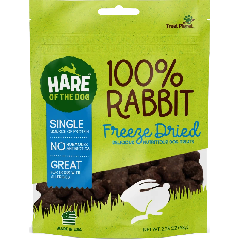 Hare of the Dog - Freeze Dried Rabbit  63gm