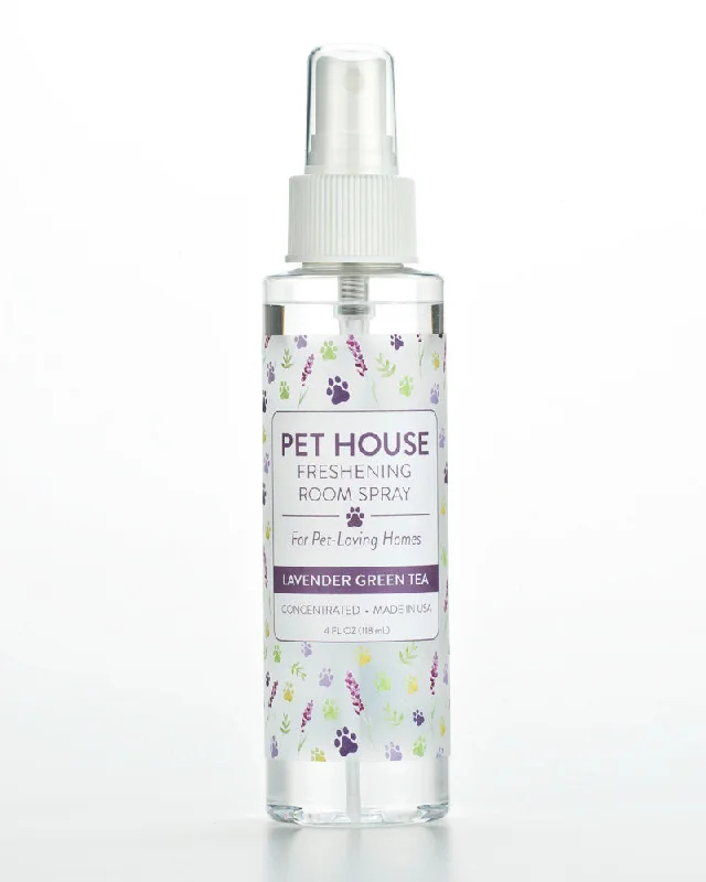 Pet House Room Spray - Lavender Green Tea Scent 4oz