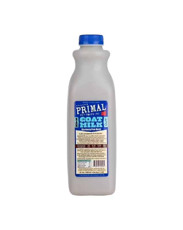 Primal Frozen Goat Milk Blueberry Pom Burst 32oz