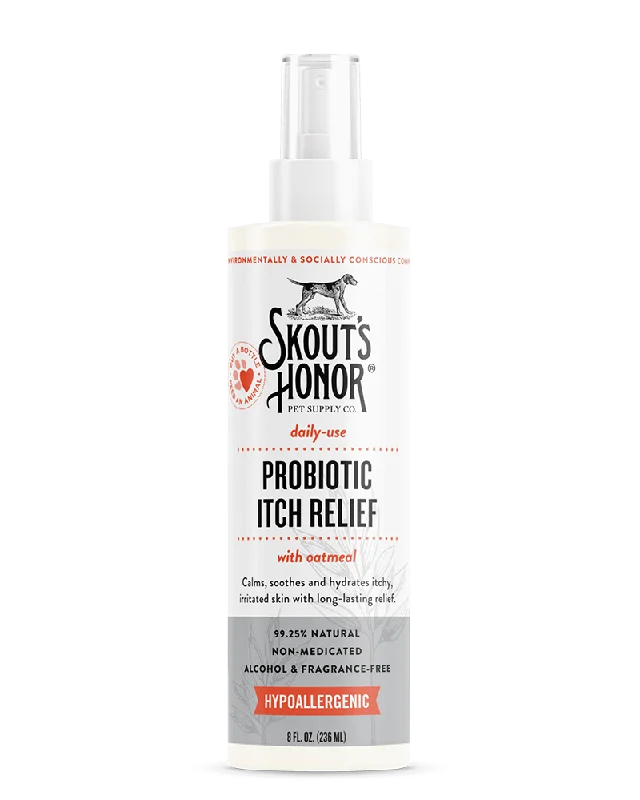 Skout's Honor Probiotic Itch Relief Spray for Dogs & Cats 8oz